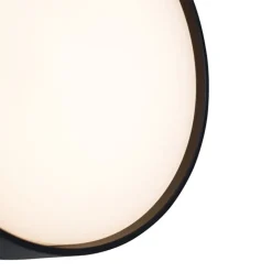 QAZQA Gartenbeleuchtung|Led-Außenleuchten*Moderne Außenwandleuchte Schwarz inkl. LED IP65 - Dop