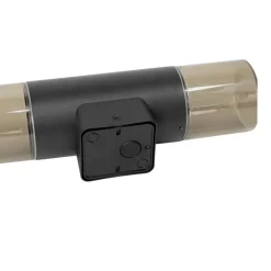 QAZQA Gartenbeleuchtung|Außenwandleuchten*Moderne Außenwandleuchte schwarz 2-flammig IP44 - Odense