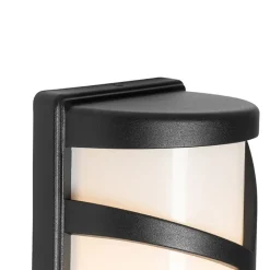 QAZQA Gartenbeleuchtung|Außenwandleuchten*Moderne Außenwandleuchte schwarz IP44 - Suzie