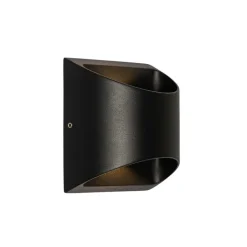 QAZQA Led-Außenleuchten|Außenwandleuchten*Moderne Außenwandleuchte schwarz inkl. LED 2-flammig IP54 - Mal