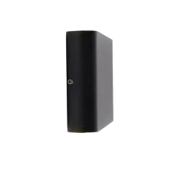 QAZQA Gartenbeleuchtung|Led-Außenleuchten*Moderne Außenwandleuchte schwarz 17,5 cm inkl. LED IP65 - Batt