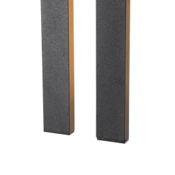 QAZQA Gartenbeleuchtung|Led-Außenleuchten*Moderne Außenwandleuchte schwarz inkl. LED 2-Licht IP54 - Jamal