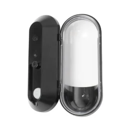 QAZQA Gartenbeleuchtung|Außenwandleuchten*Moderne Außenwandleuchte schwarz IP54 - Stockholm