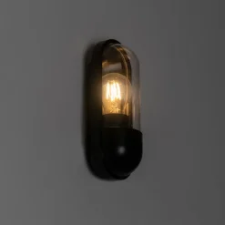 QAZQA Gartenbeleuchtung|Außenwandleuchten*Moderne Außenwandleuchte schwarz IP54 - Stockholm