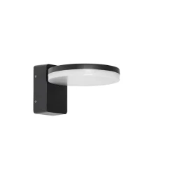 QAZQA Gartenbeleuchtung|Led-Außenleuchten*Moderne Außenwandleuchte schwarz inkl. LED IP54 - Esmee