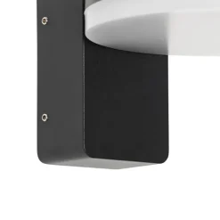 QAZQA Gartenbeleuchtung|Led-Außenleuchten*Moderne Außenwandleuchte schwarz inkl. LED IP54 - Esmee