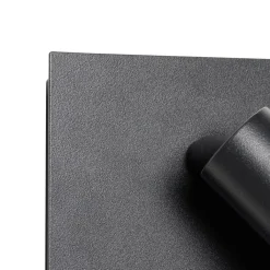 QAZQA Gartenbeleuchtung|Led-Außenleuchten*Moderne Außenwandleuchte schwarz inkl. LED IP54 - Simon