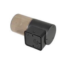 QAZQA Gartenbeleuchtung|Außenwandleuchten*Moderne Außenwandleuchte schwarz mit Rauchschirm IP44 - Odense