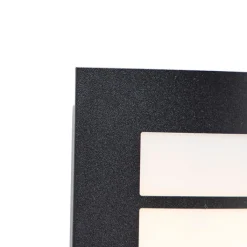 QAZQA Gartenbeleuchtung|Außenwandleuchten*Moderne Außenwandleuchte schwarz IP44 - Miro