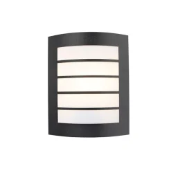 QAZQA Gartenbeleuchtung|Außenwandleuchten*Moderne Außenwandleuchte schwarz IP44 - Miro