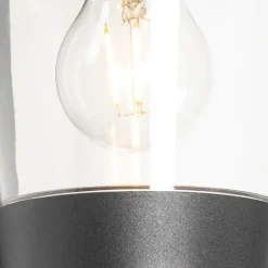 QAZQA Gartenbeleuchtung|Außenwandleuchten*Moderne Außenwandleuchte schwarz IP44 - Joren