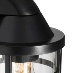 QAZQA Gartenbeleuchtung|Außenwandleuchten*Moderne Außenwandleuchte schwarz IP54 - Joeri