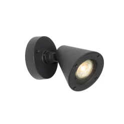 QAZQA Gartenbeleuchtung|Außenwandleuchten*Moderne Außenwandleuchte schwarz IP44 - Ciara