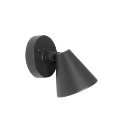 QAZQA Gartenbeleuchtung|Außenwandleuchten*Moderne Außenwandleuchte schwarz IP44 - Ciara