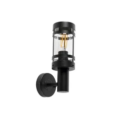 QAZQA Gartenbeleuchtung|Außenwandleuchten*Moderne Außenwandleuchte schwarz IP44 - Gleam