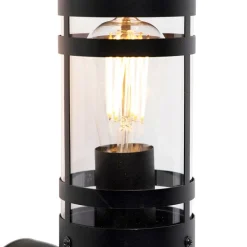 QAZQA Gartenbeleuchtung|Außenwandleuchten*Moderne Außenwandleuchte schwarz IP44 - Gleam