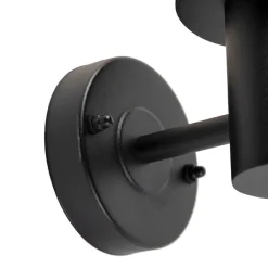 QAZQA Gartenbeleuchtung|Außenwandleuchten*Moderne Außenwandleuchte schwarz IP44 - Gleam