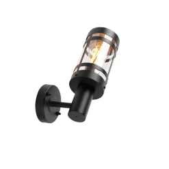 QAZQA Gartenbeleuchtung|Außenwandleuchten*Moderne Außenwandleuchte schwarz IP44 - Gleam