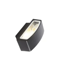 QAZQA Gartenbeleuchtung|Außenwandleuchten*Moderne Außenwandleuchte schwarz IP44 - Latina