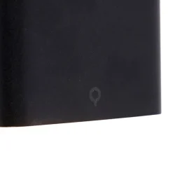 QAZQA Gartenbeleuchtung|Led-Außenleuchten*Moderne Außenwandleuchte schwarz 11,5 cm inkl. LED IP65 - Batt