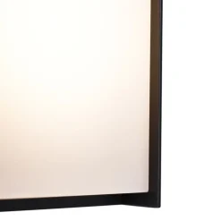 QAZQA Gartenbeleuchtung|Led-Außenleuchten*Moderne Außenwandleuchte Schwarz inkl. LED IP65 - Packet