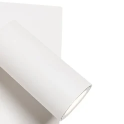 QAZQA Gartenbeleuchtung|Led-Außenleuchten*Moderne Außenwandleuchte weiß inkl. LED IP54 - Simon