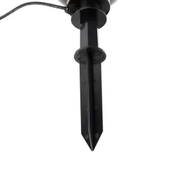 Trio Leuchten Gartenbeleuchtung*Moderne Aufsatzleuchte Rauchglas 20 cm IP44 - Moshi