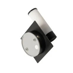 QAZQA Badezimmerlampen|Wandleuchten*Moderne Badezimmer Wandleuchte schwarz IP44 - Bath