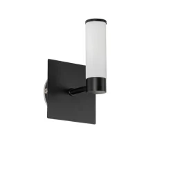 QAZQA Badezimmerlampen|Wandleuchten*Moderne Badezimmer Wandleuchte schwarz IP44 - Bath