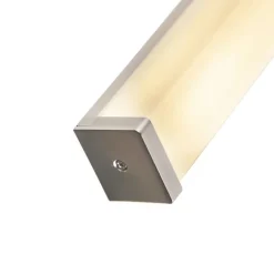 QAZQA Badezimmerlampen|Led-Wandleuchten*Moderne Badezimmer Wandleuchte Stahl 92 cm IP44 - Cascada