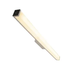 QAZQA Badezimmerlampen|Led-Wandleuchten*Moderne Badezimmer Wandleuchte Stahl 92 cm IP44 - Cascada