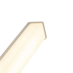 QAZQA Badezimmerlampen|Led-Wandleuchten*Moderne Badezimmer Wandleuchte Stahl 62 cm IP44 - Cascada