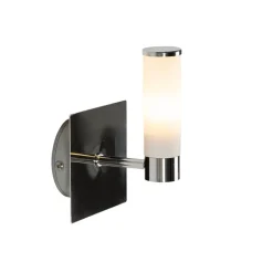 QAZQA Badezimmerlampen|Wandleuchten*Moderne Badezimmer Wandleuchte Chrom IP44 - Bath