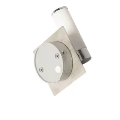 QAZQA Badezimmerlampen|Wandleuchten*Moderne Badezimmer Wandleuchte Chrom IP44 - Bath