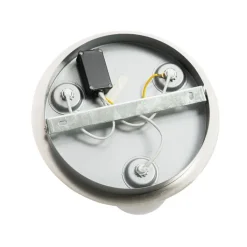 QAZQA Badezimmerlampen|Deckenleuchten Außen*Moderne Badezimmer-Deckenleuchte Stahl 3-flammig - Cederic