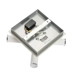 QAZQA Badezimmerlampen|Deckenleuchten Außen*Moderne Badezimmer-Deckenleuchte Chrom 4-flammig IP44 - Bath