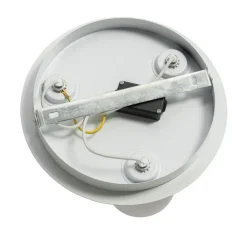 QAZQA Badezimmerlampen|Deckenleuchten Außen*Moderne Badezimmer-Deckenleuchte weiß 3-flammig - Cederic