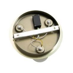 QAZQA Badezimmerlampen|Deckenleuchten Außen*Moderne Badezimmer-Deckenleuchte Messing 3-flammig - Cederic