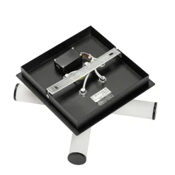 QAZQA Badezimmerlampen|Deckenleuchten Außen*Moderne Badezimmer-Deckenleuchte schwarz 4-flammig IP44 - Bath