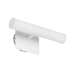 QAZQA Badezimmerlampen|Wandleuchten*Moderne Badezimmer-Wandleuchte weiß IP44 2-flammig - Bath