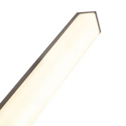 QAZQA Badezimmerlampen|Led-Wandleuchten*Moderne Badezimmer-Wandleuchte schwarz 92 cm IP44 - Cascada