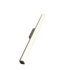 QAZQA Badezimmerlampen|Led-Wandleuchten*Moderne Badezimmer-Wandleuchte schwarz 92 cm IP44 - Cascada