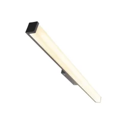 QAZQA Badezimmerlampen|Led-Wandleuchten*Moderne Badezimmer-Wandleuchte schwarz 92 cm IP44 - Cascada