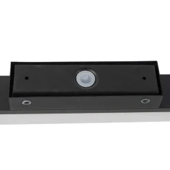 QAZQA Badezimmerlampen|Led-Wandleuchten*Moderne Badezimmer-Wandleuchte schwarz 92 cm IP44 - Cascada