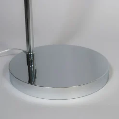 QAZQA Esszimmerlampen|Wohnzimmerlampen*Moderne Bogenlampe chrom verstellbar ohne Schirm