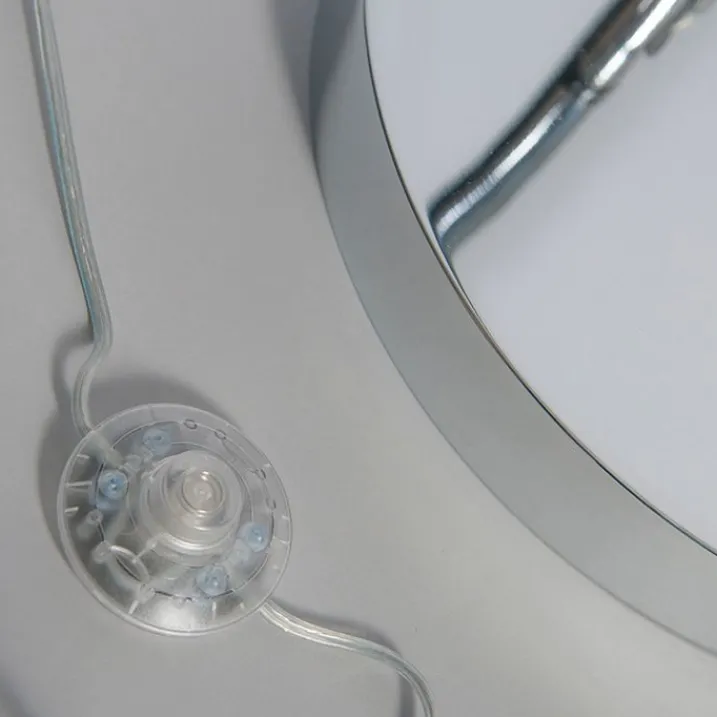 QAZQA Esszimmerlampen|Wohnzimmerlampen*Moderne Bogenlampe chrom verstellbar ohne Schirm