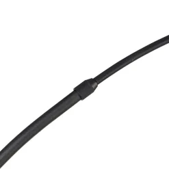 QAZQA Schlafzimmerlampen|Esszimmerlampen*Moderne Bogenlampe schwarz mit gold - Arc Basic