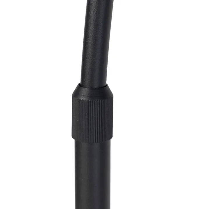 QAZQA Schlafzimmerlampen|Küchenlampen*Moderne Bogenleuchte schwarz mit Marmorsockel - XXL