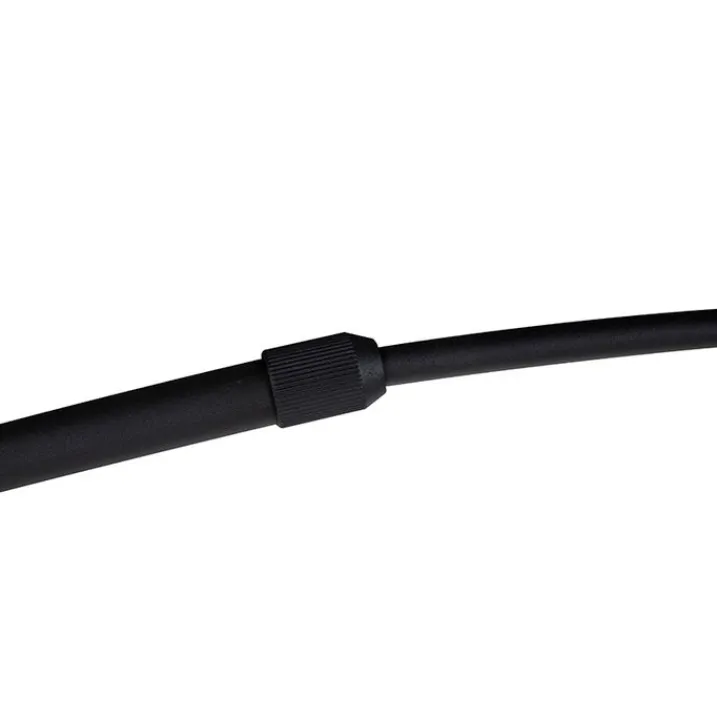 QAZQA Schlafzimmerlampen|Küchenlampen*Moderne Bogenleuchte schwarz mit Marmorsockel - XXL