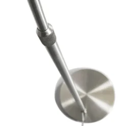 QAZQA Schlafzimmerlampen|Küchenlampen*Moderne Bogenleuchte Stahl XL verstellbar ohne Schirm